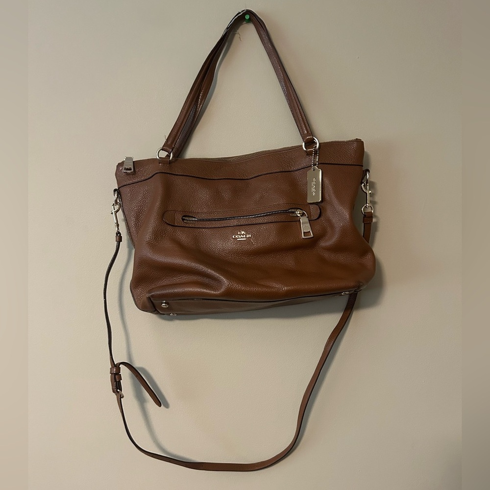 ❌ SOLD Coach Brown Shoulder Bag with Strap